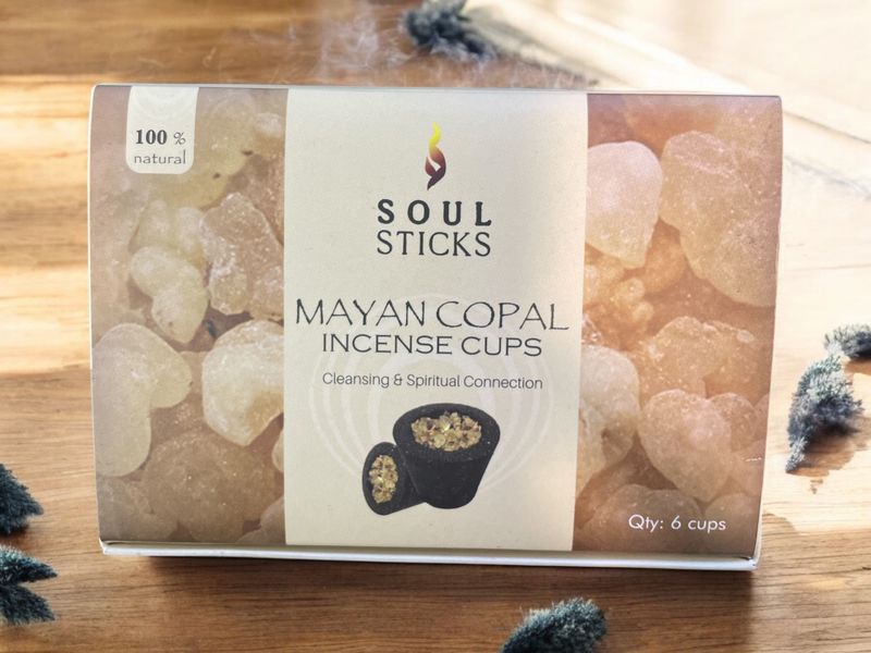 Mayan Copal Incense Cups - 6pc