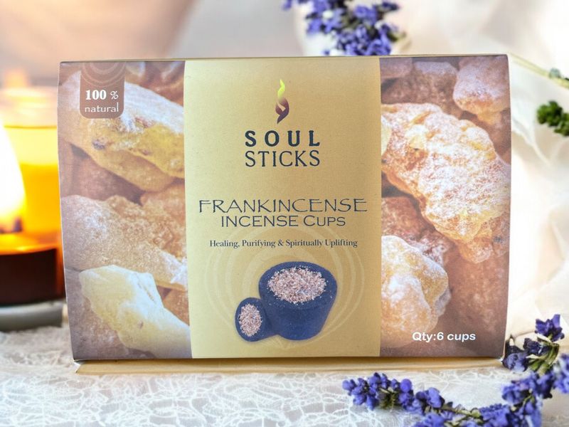 Frankincense Incense Cups - 6 pc