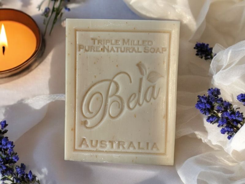 Bela 3.3 oz Oatmeal, Milk &amp; Bran Soap