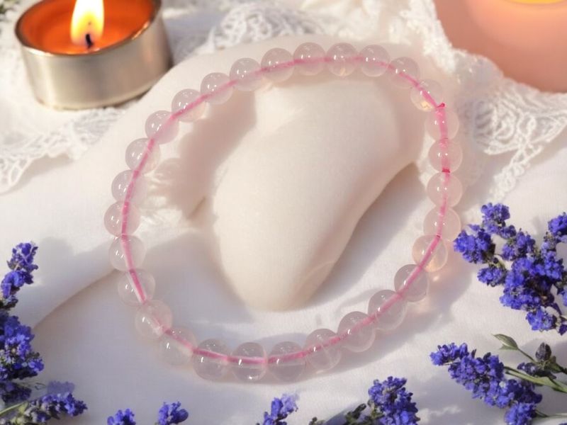 Rose Quartz Bracelet 6mm
