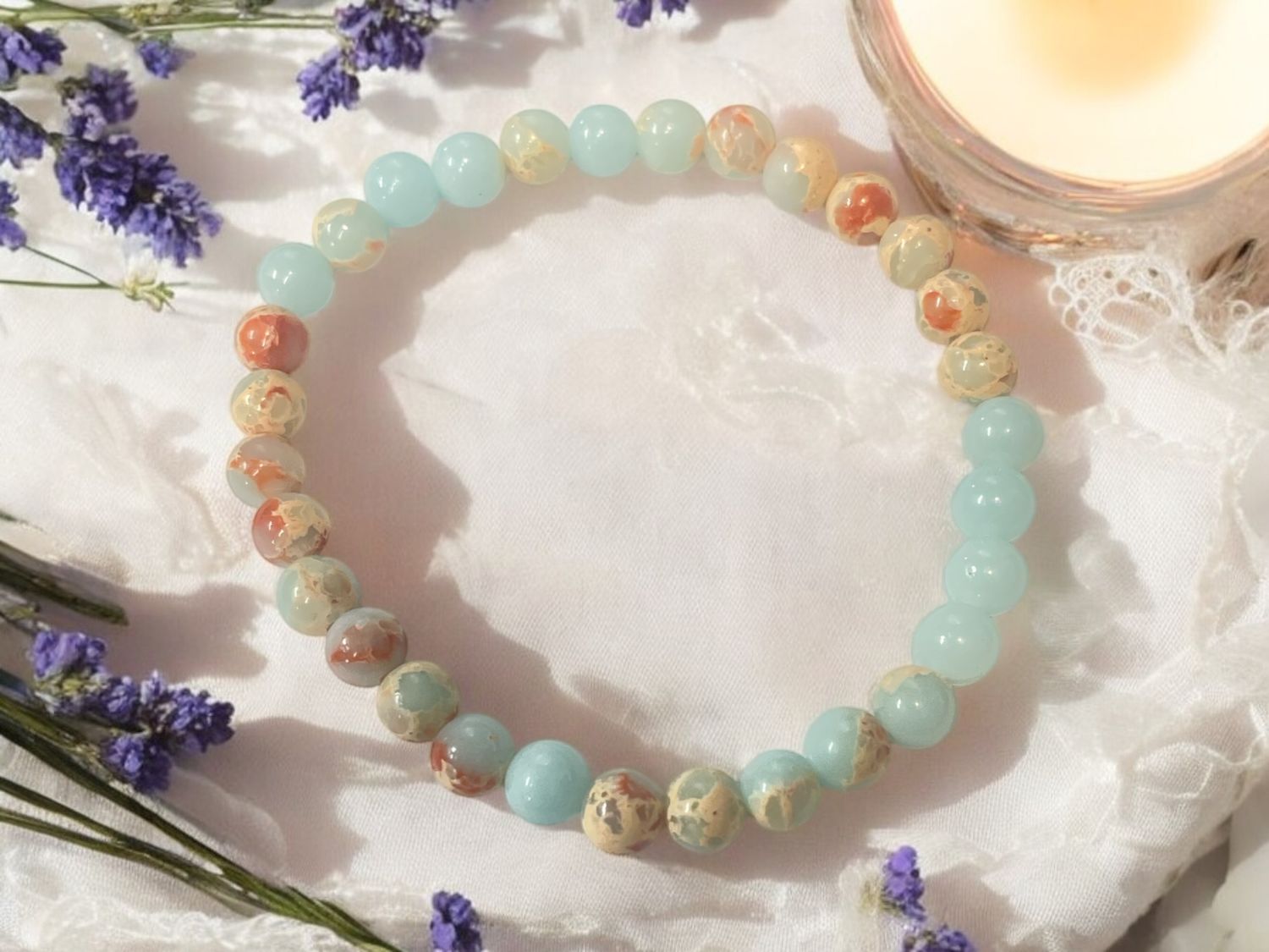 Imperial Jasper Bracelet 6 mm