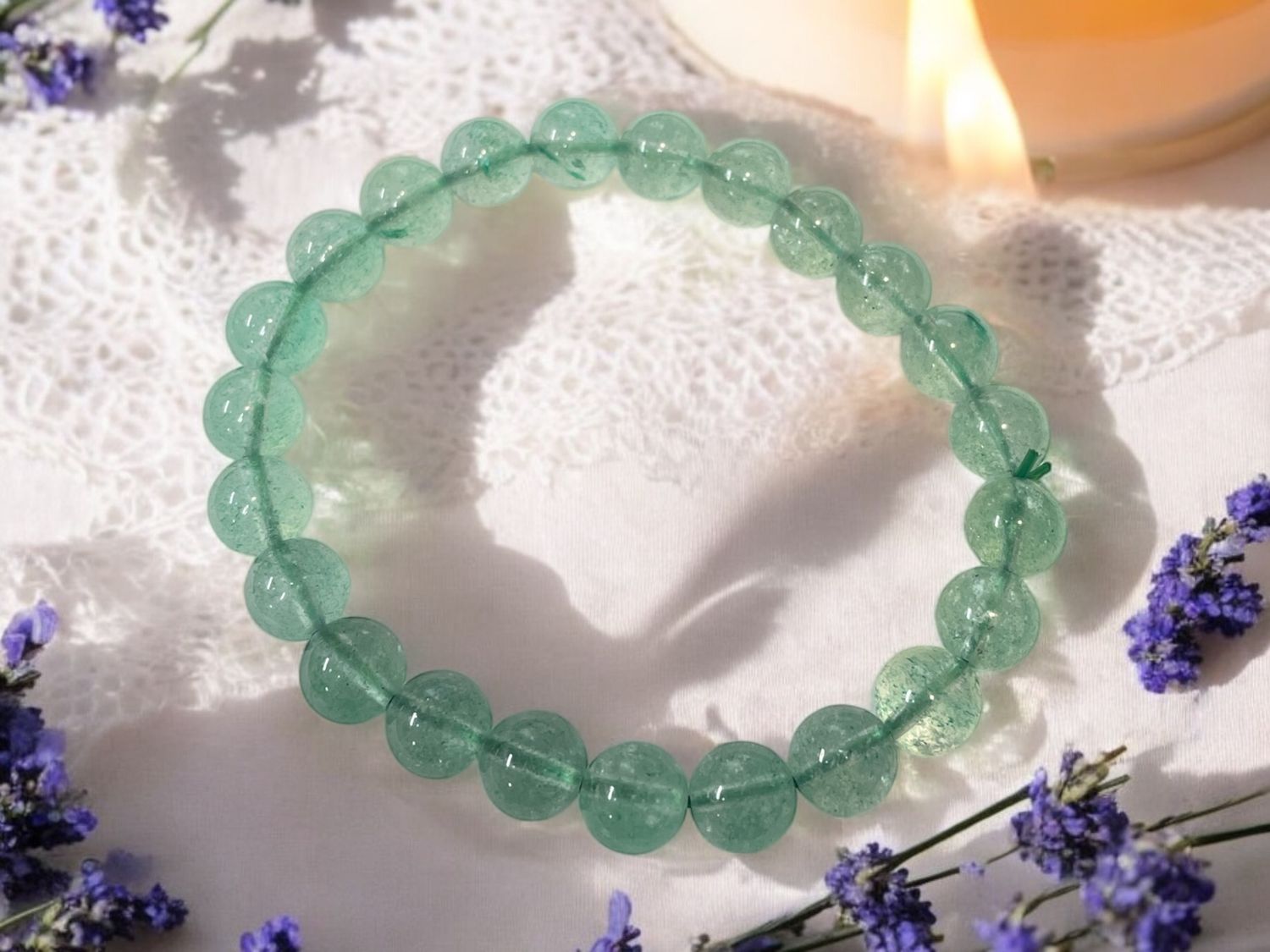 Lepidocrocite Green Bracelet 8mm