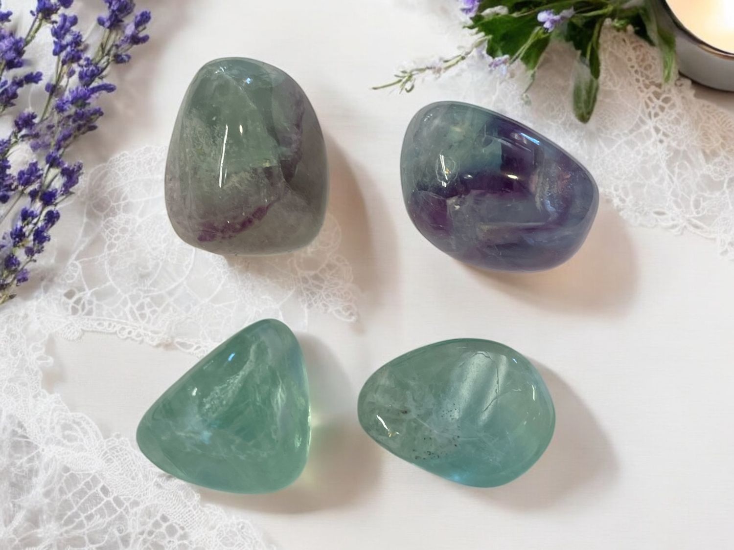 Fluorite Tumbled Stone