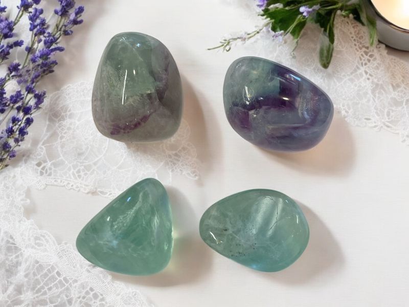 Fluorite Tumbled Stone