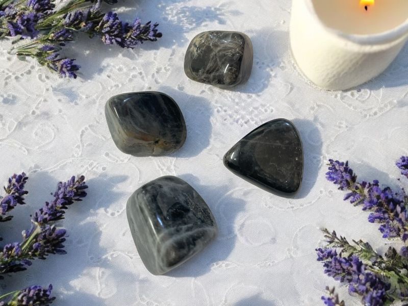 Anorthosite Tumbled Stone