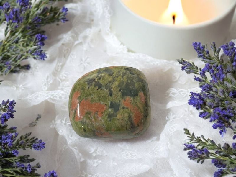 Unakite Tumbled Stone