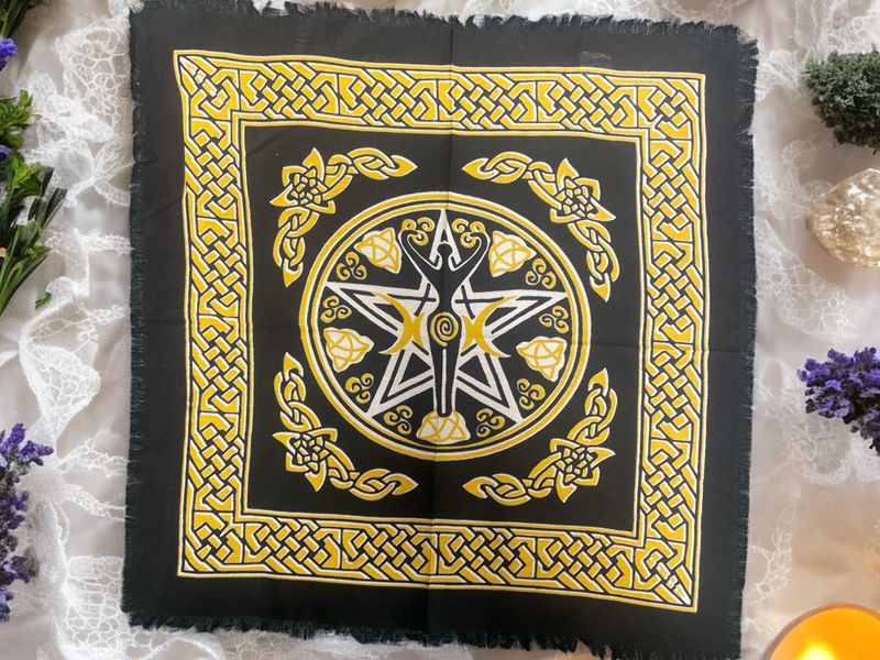 New Pentacle Altar Cloth
