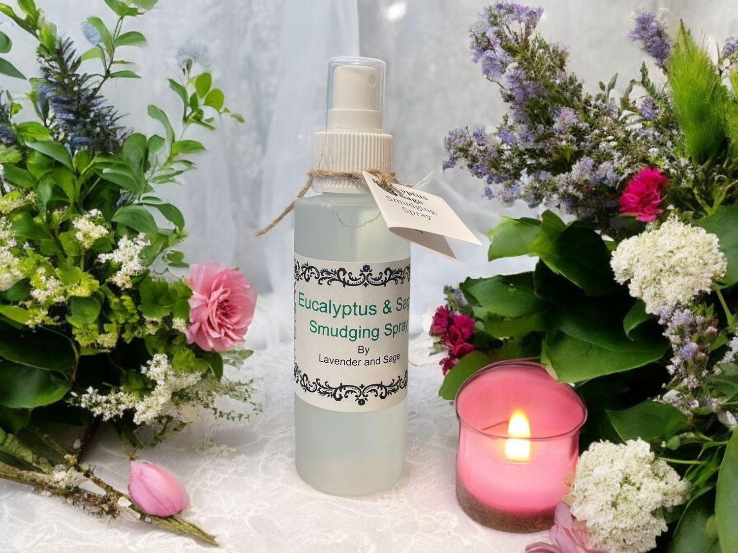 Eucalyptus &amp; Sage Smudging Spray