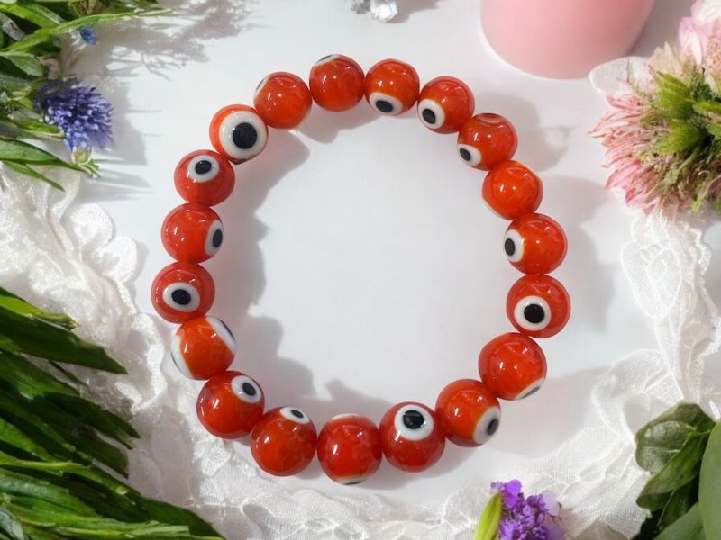 Evil Eye Bracelet Orange