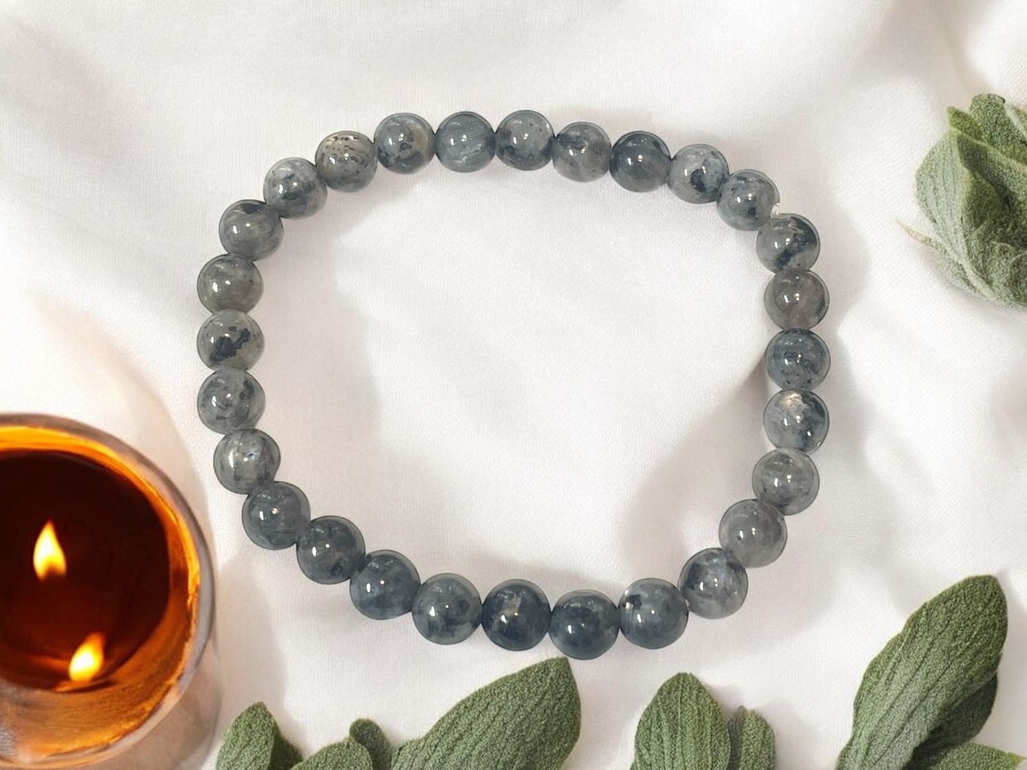 Larvikite Bracelet 6 mm