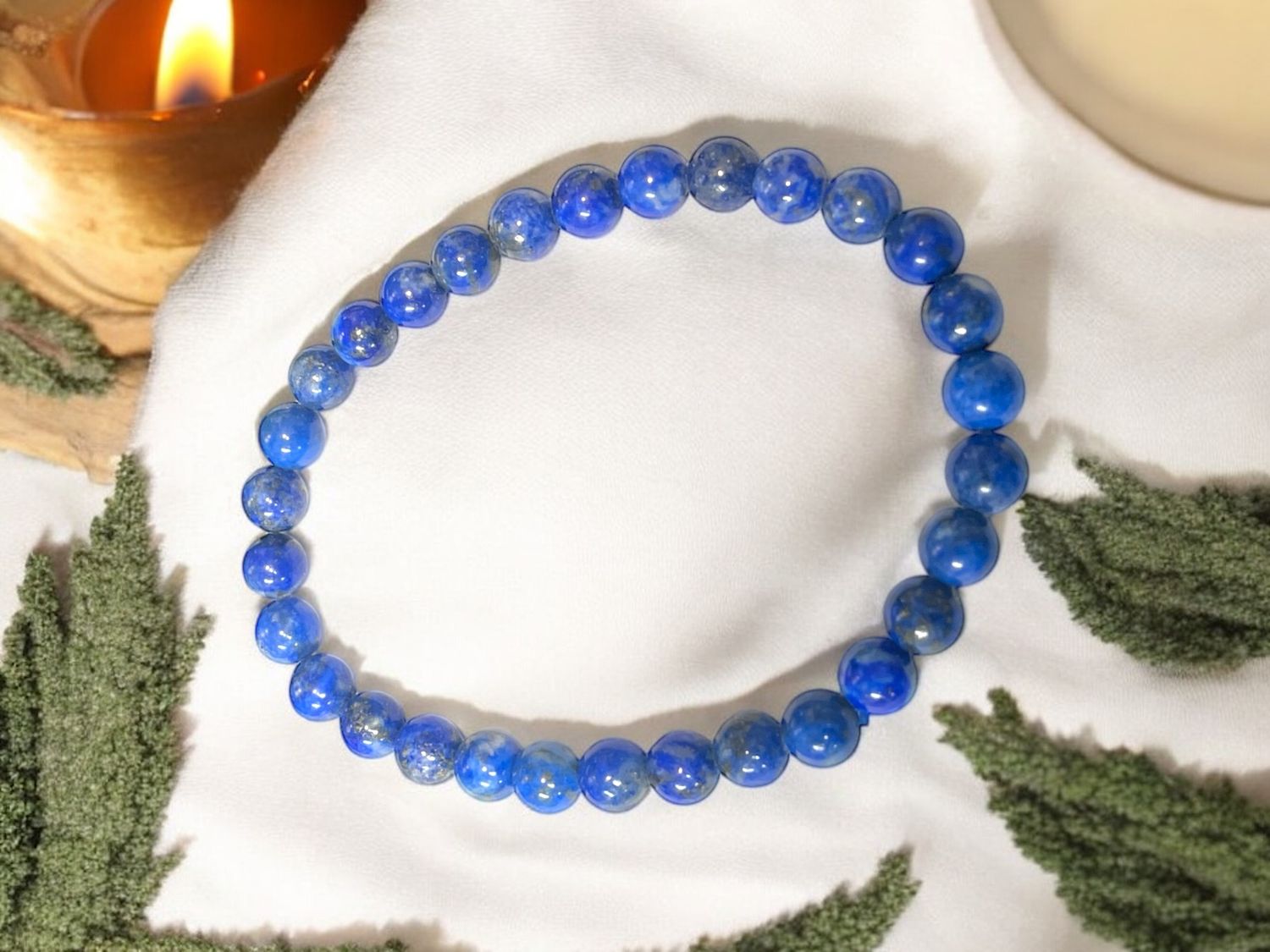 Lapis Lazuli Bracelet 6mm
