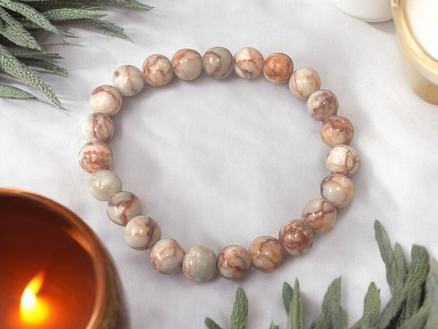 Red Line Jasper Bracelet