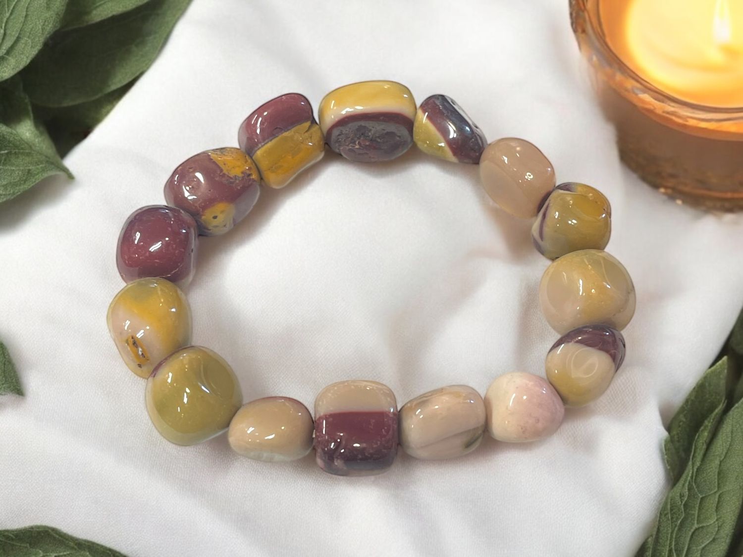 Mookaite Tumbled Bracelet