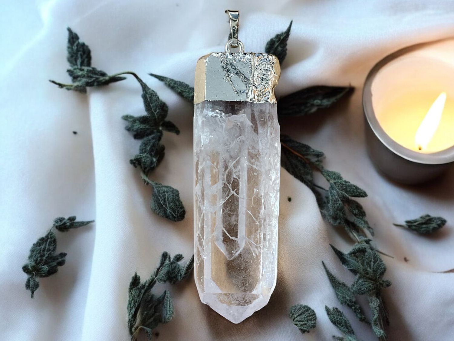 Quartz Raw Pendant