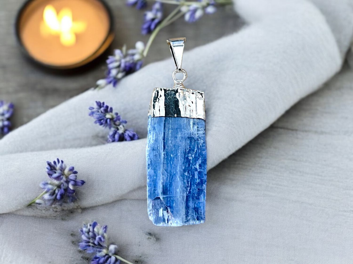 Blue Kyanite Pendant