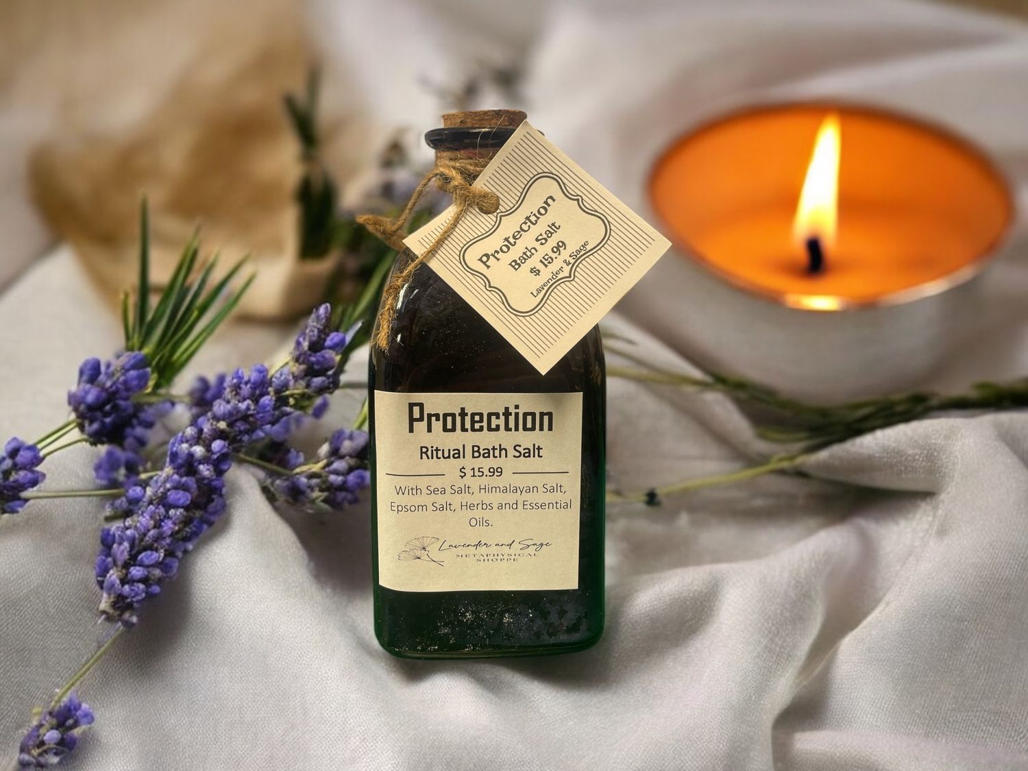 Ritual Bath Salt Protection