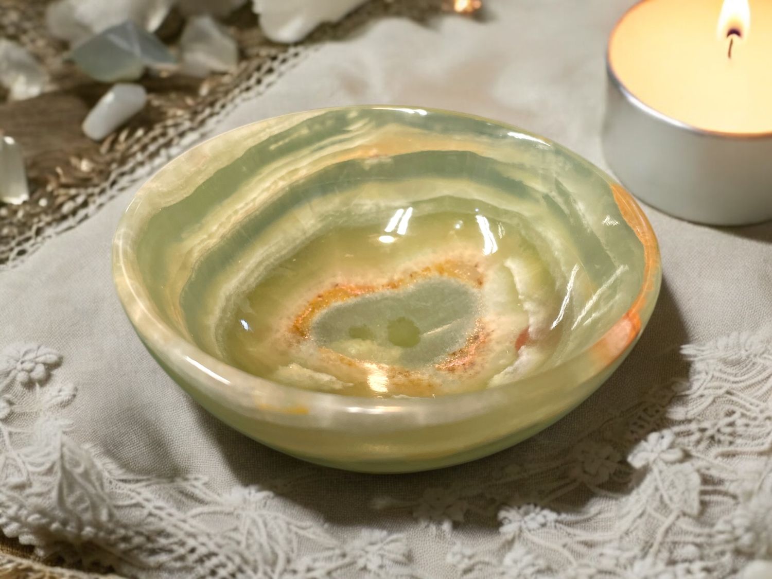 Onyx Altar Bowl 3&quot;
