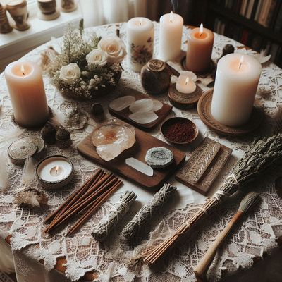 Candles/Incense/Resins/Sage