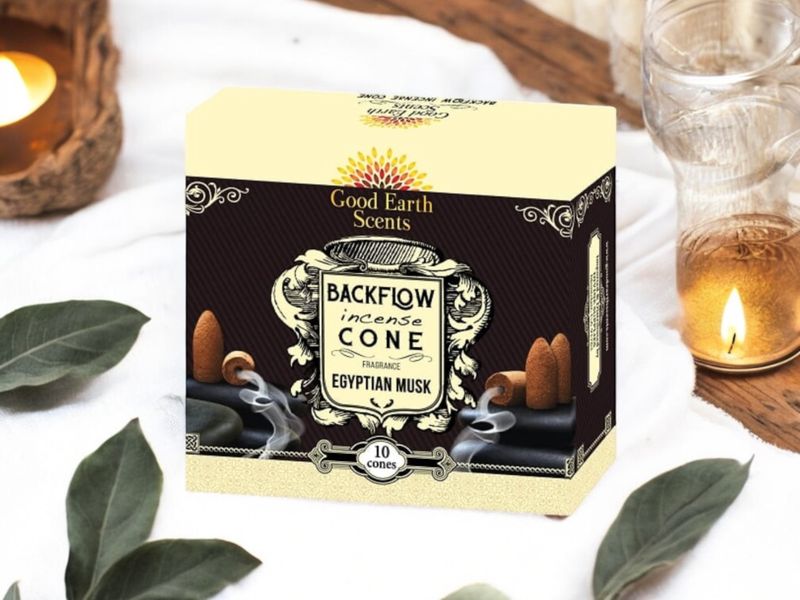 Backflow Incense Cones  Egyptian Musk