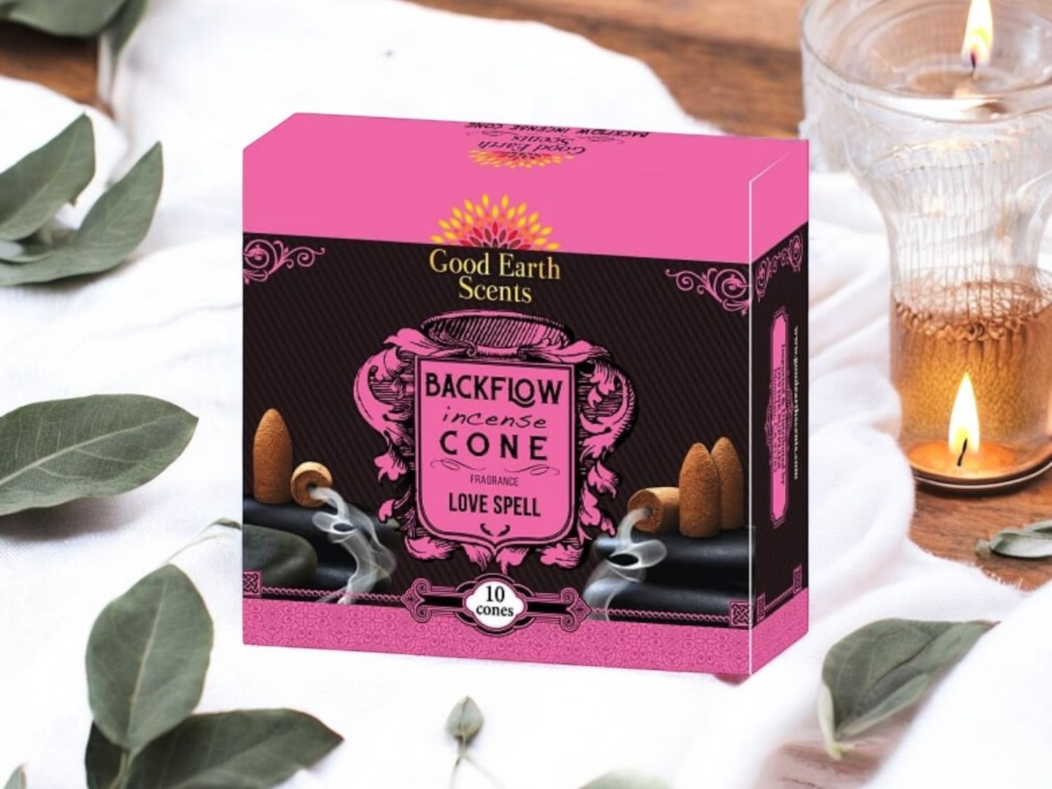 Backflow Incense Cone Love Spell