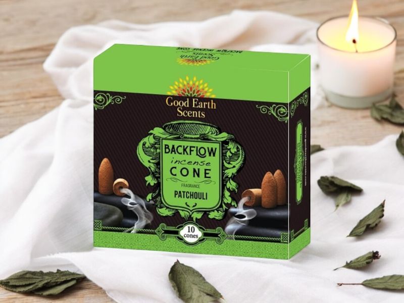 Backflow Incense Cone Patchouli
