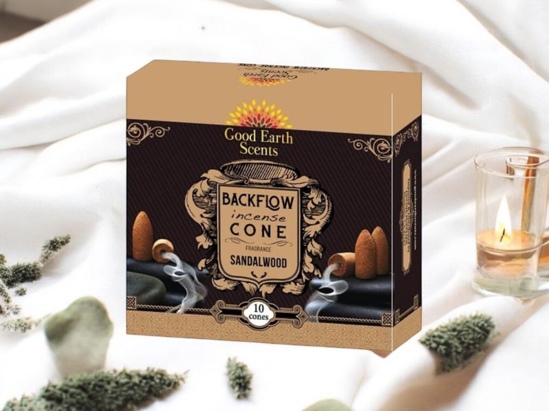 Backflow Incense Cones  Sandalwood