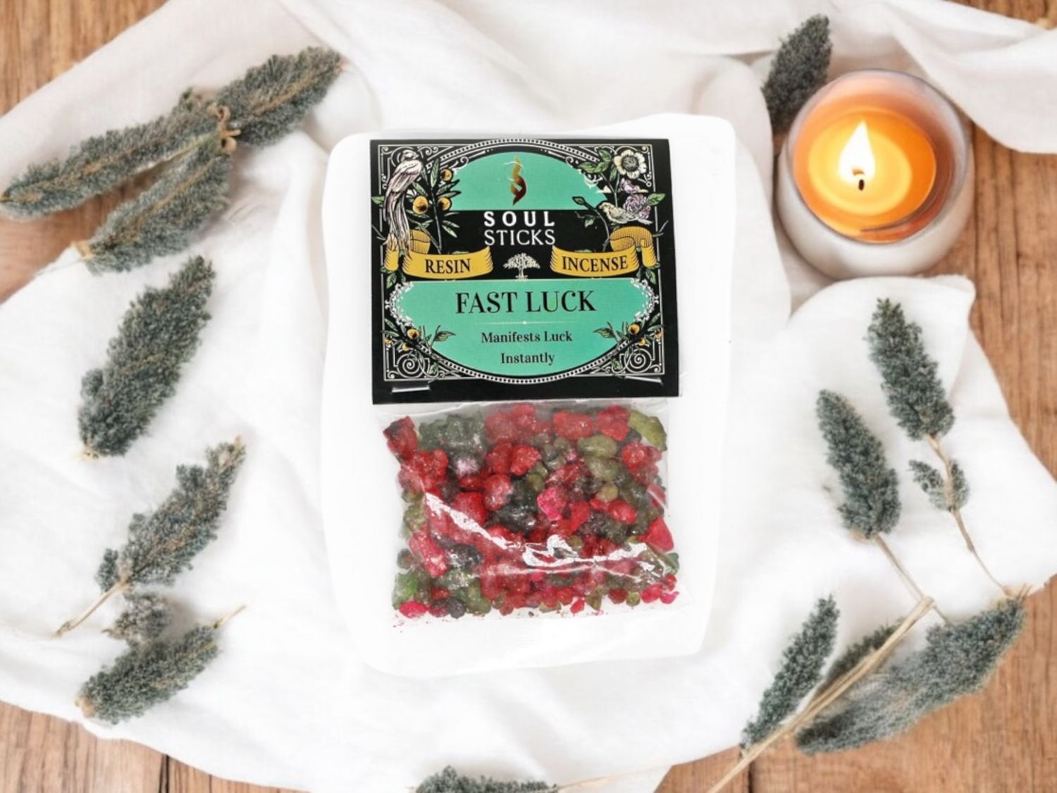 Fast Luck Natural Resin Incense