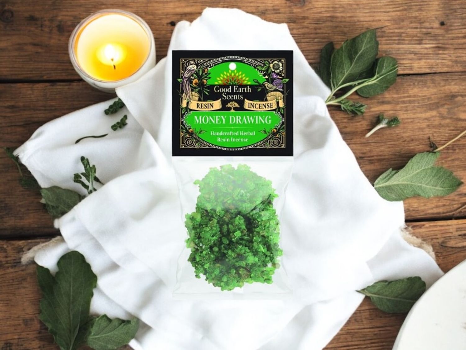 Money Drawing Natural Resin Incense