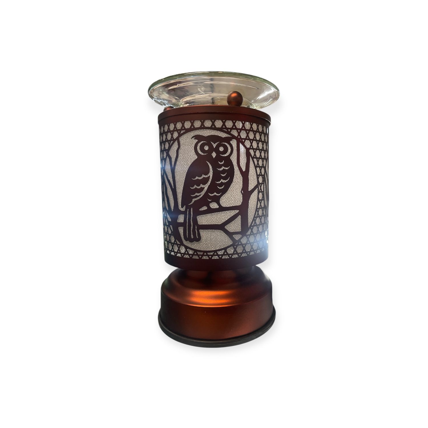 Owl on Branch Electric Aroma Warmer