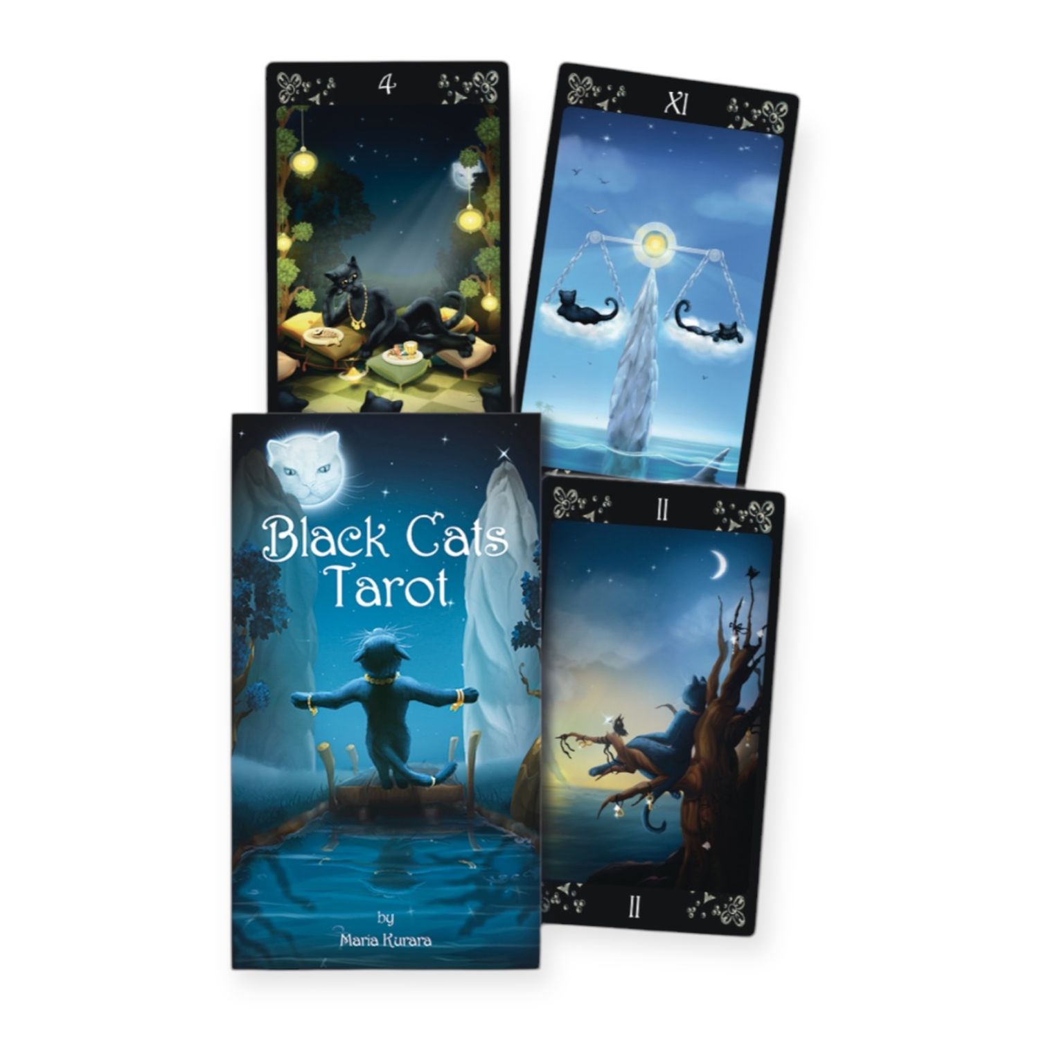 Black Cats Tarot Deck