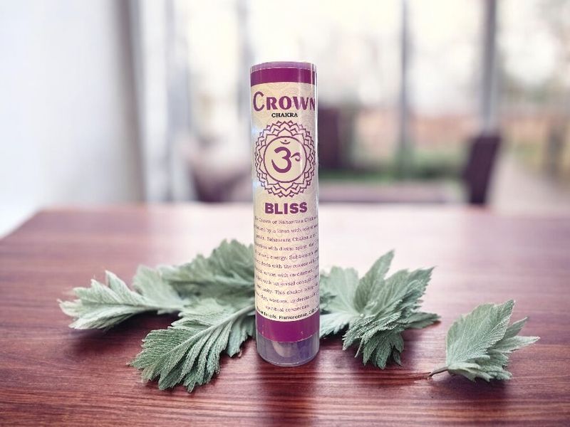 Crown  Chakra Candle 7&quot;