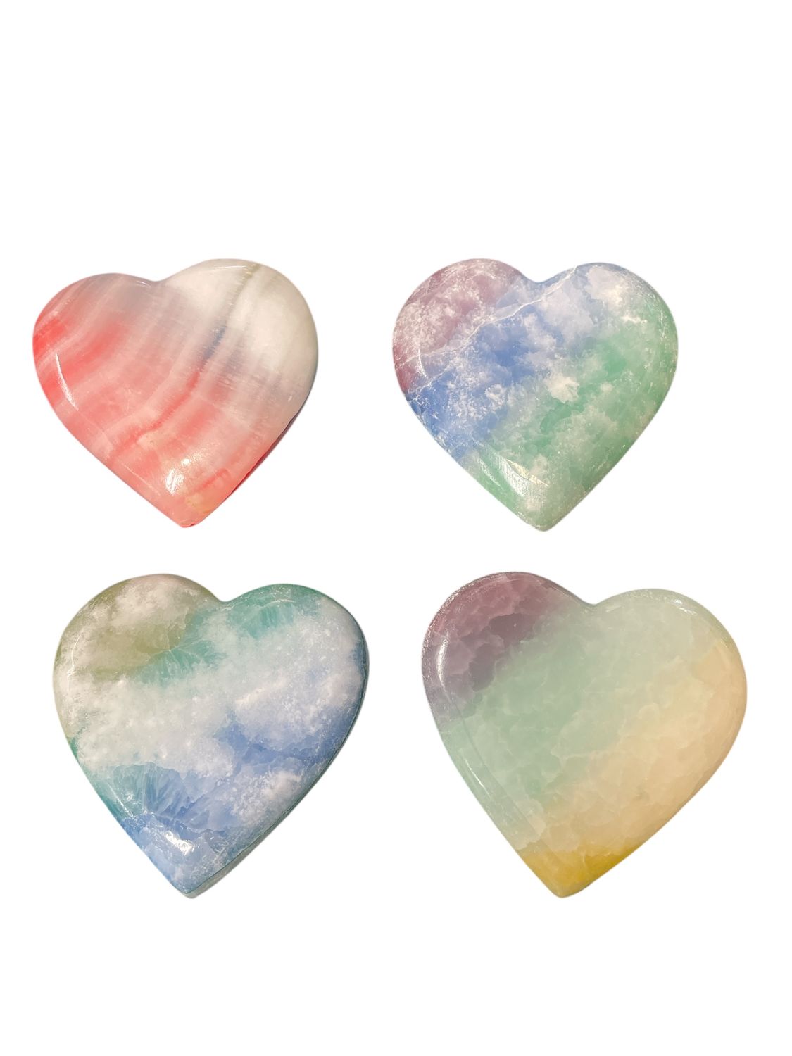 Rainbow Heart Onyx