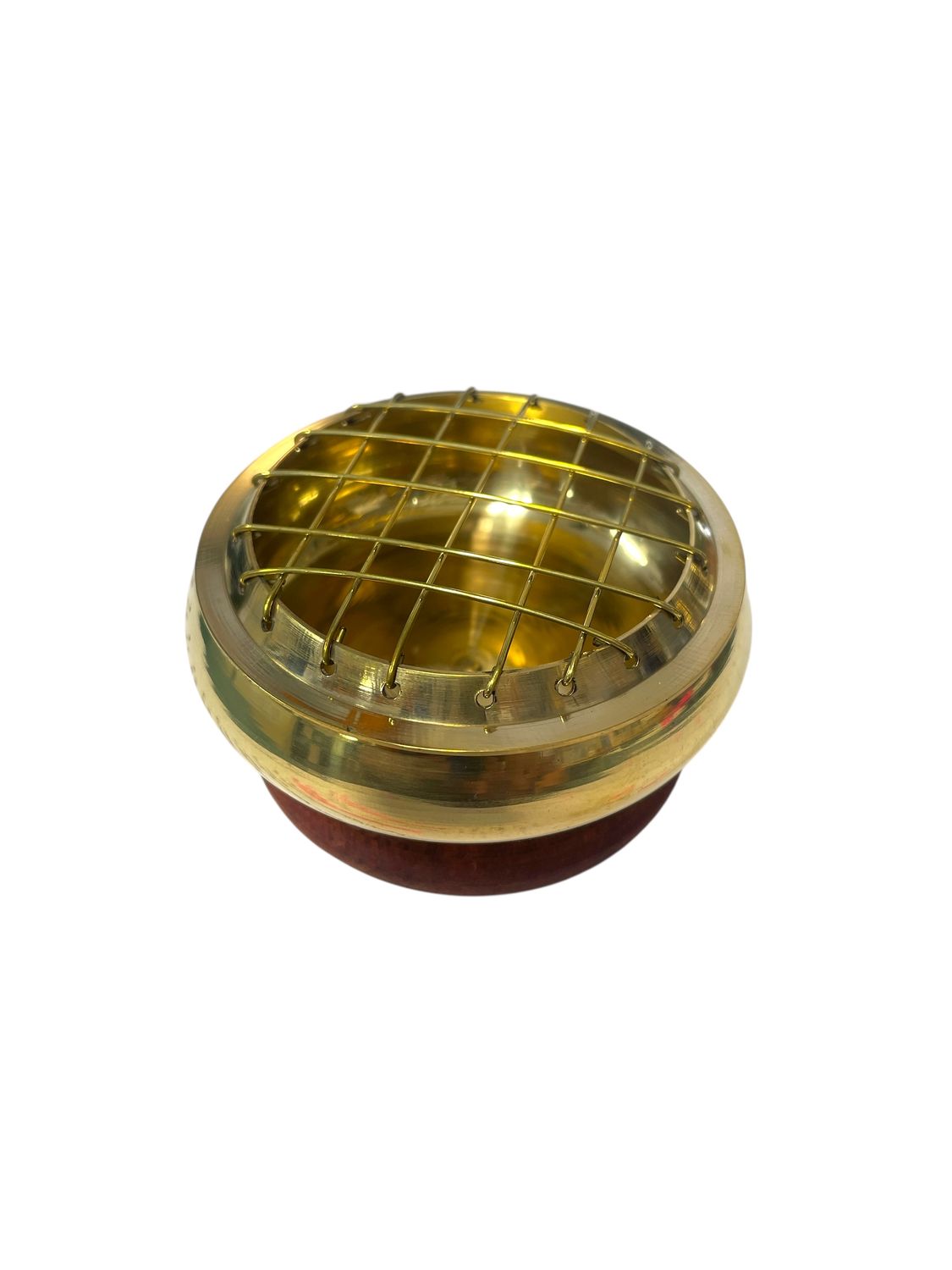 Brass Screen Charcoal Burner 3&quot;D