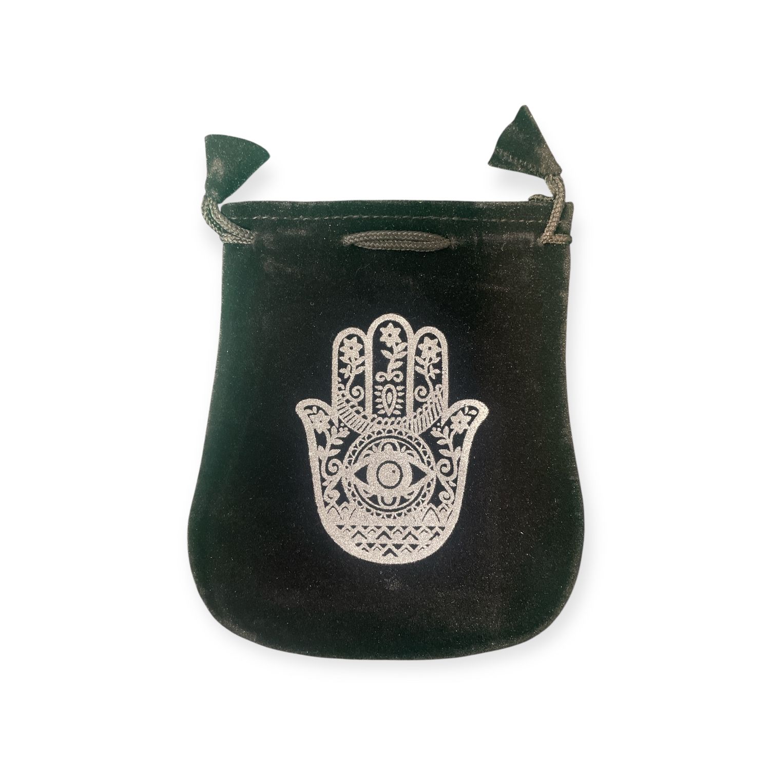 Hand of Compassion Velvet Bag