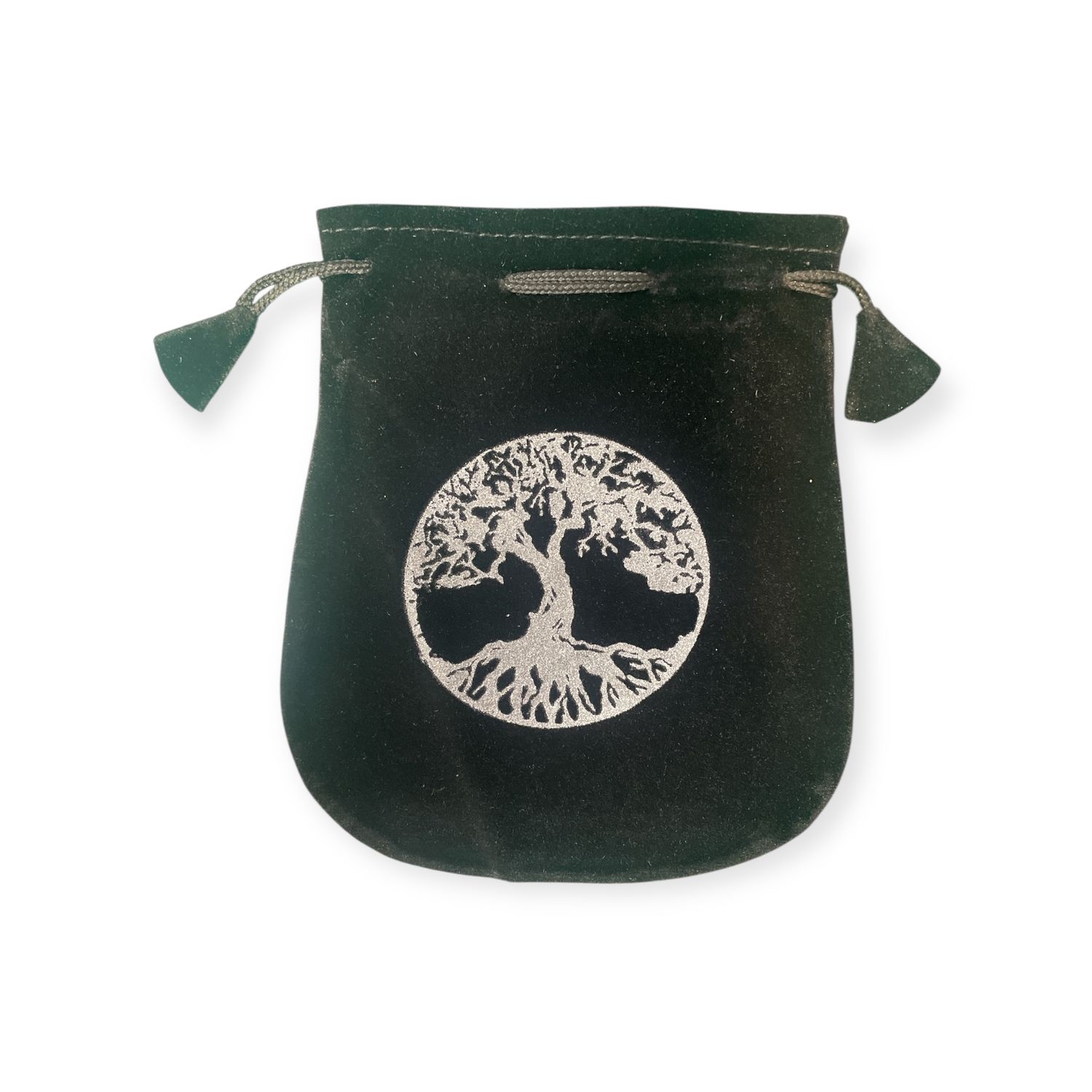 Tree of Life Velvet Bag w/Drawstring