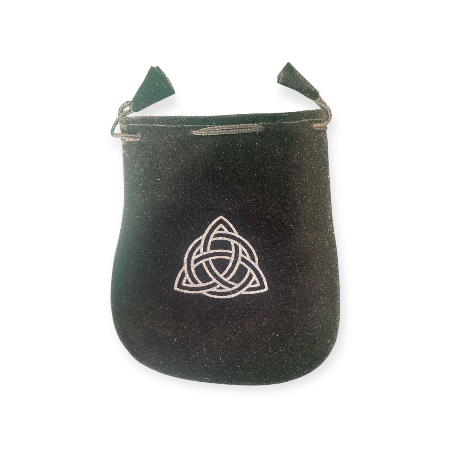 Triquetra Velvet Bag w/ Drawstring
