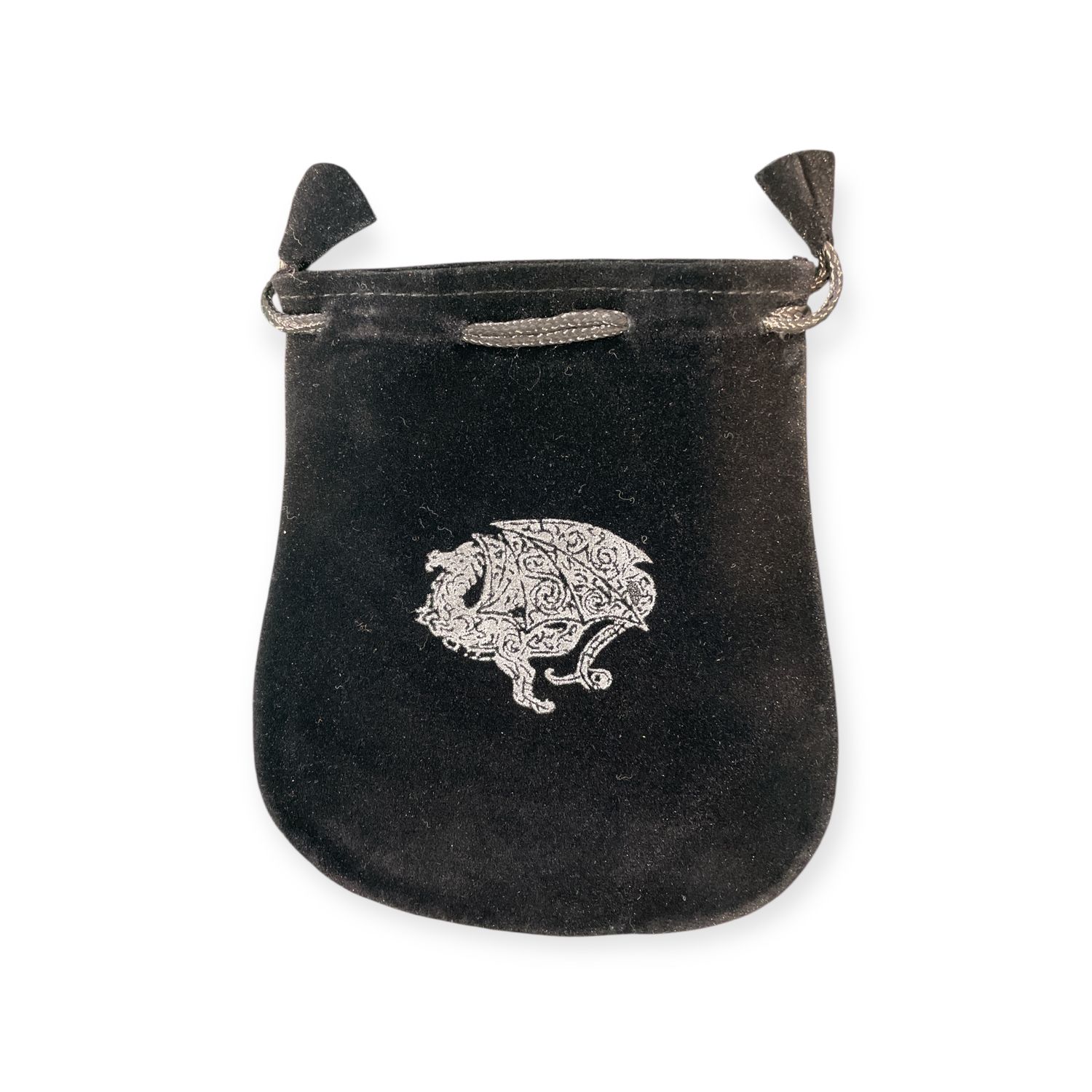 Dragon Velvet Bag w/Drawstring