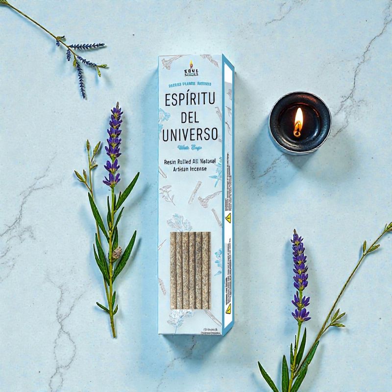 White Sage Resin Rolled Incense Sticks