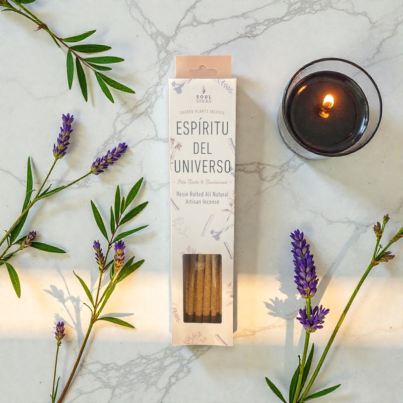 Palo Santo &amp; Sandalwood Resin Rolled Incense Sticks