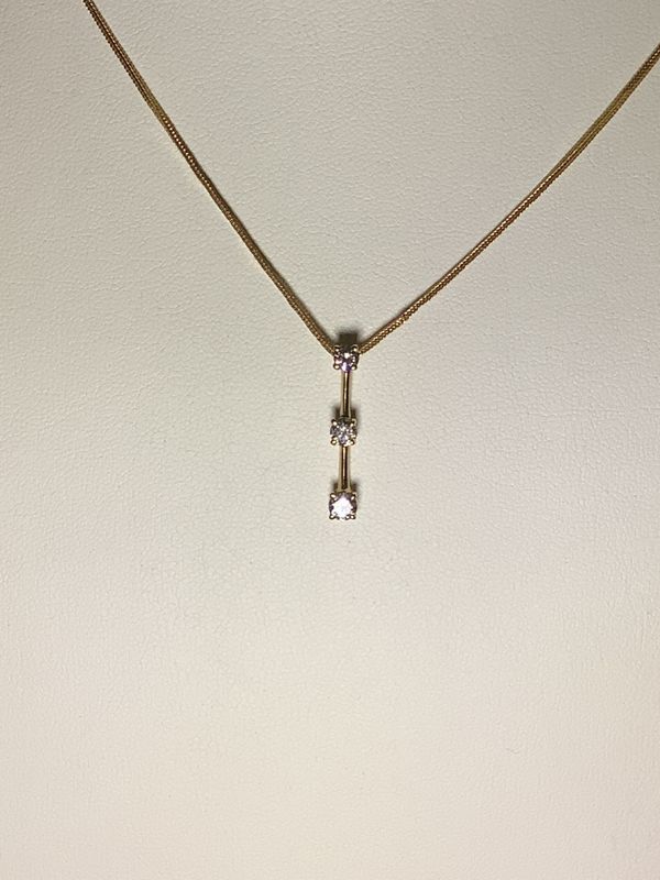 Nk 14kt y/g .33ct rd dia