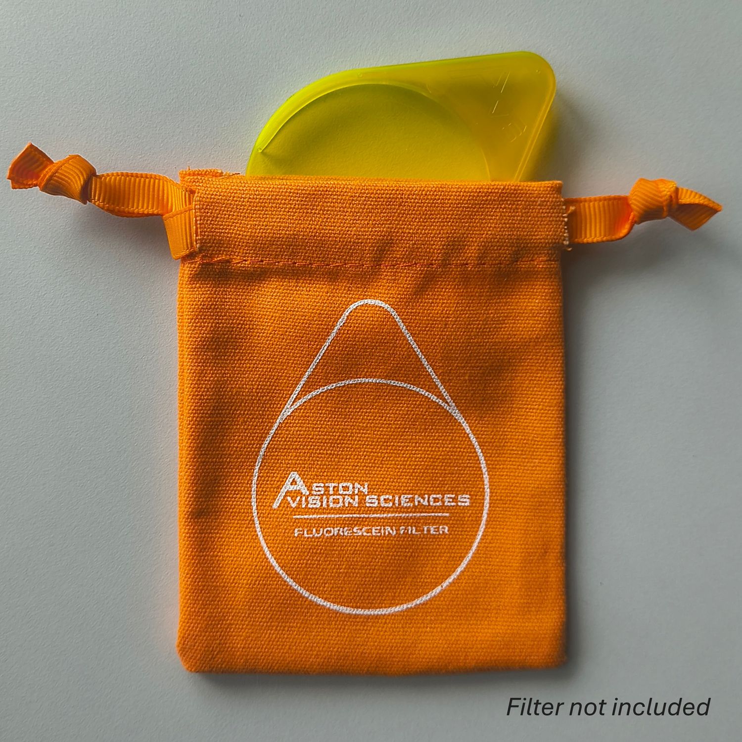 Aston Vision Sciences Branded Cotton Drawstring Pouch
