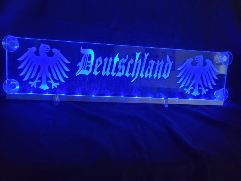 LKW Schild mit LED Beleuchtung