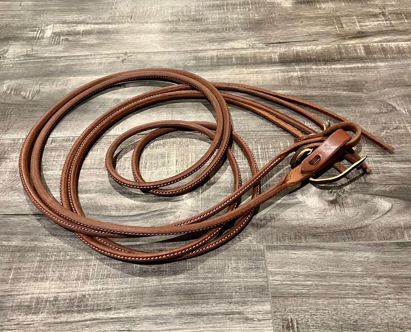 Rolled Split Reins