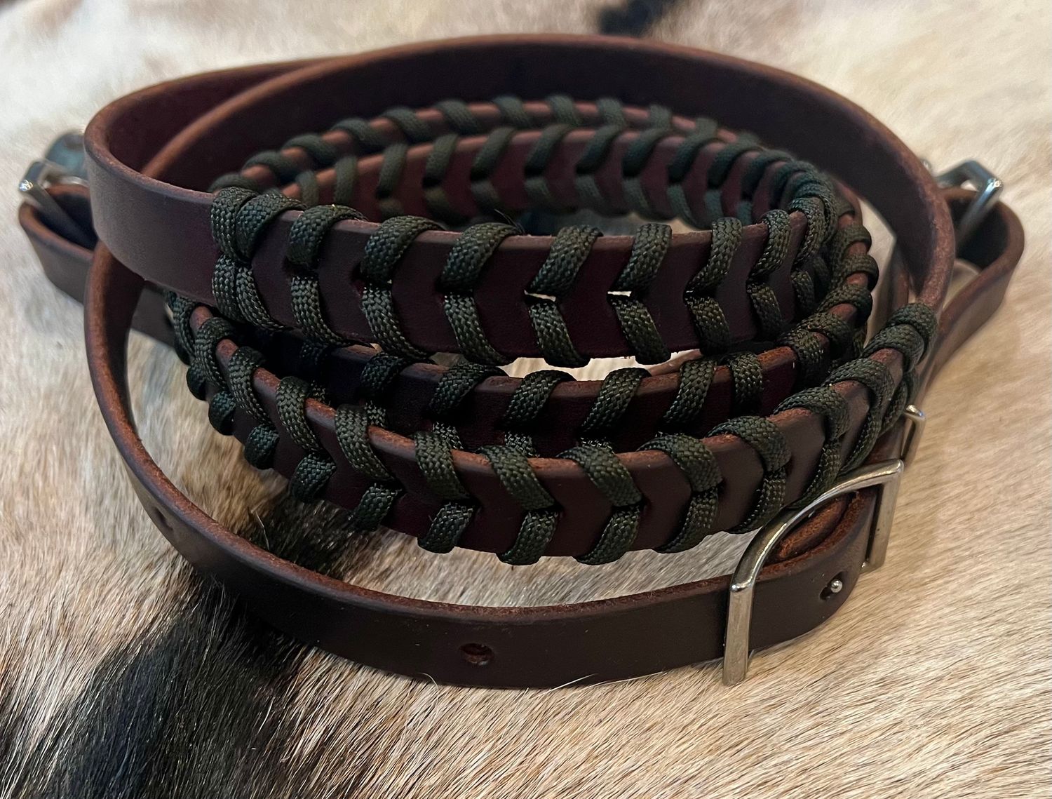 Laced Paracord Reins