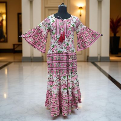 Cotton Jalabiya Double Closh Dress Gaby 02