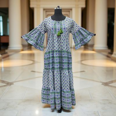 Cotton Jalabiya Double Closh Dress Gaby 03