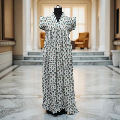 Cotton Jalabiya Dress Amani Crystal 06