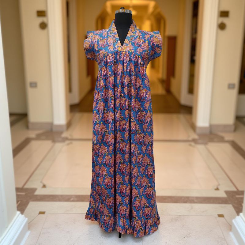 Cotton Jalabiya Dress Amani Crystal 02
