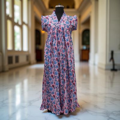 Cotton Jalabiya Dress Amani Crystal 05