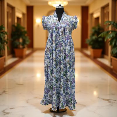Cotton Jalabiya Dress Amani Crystal 04